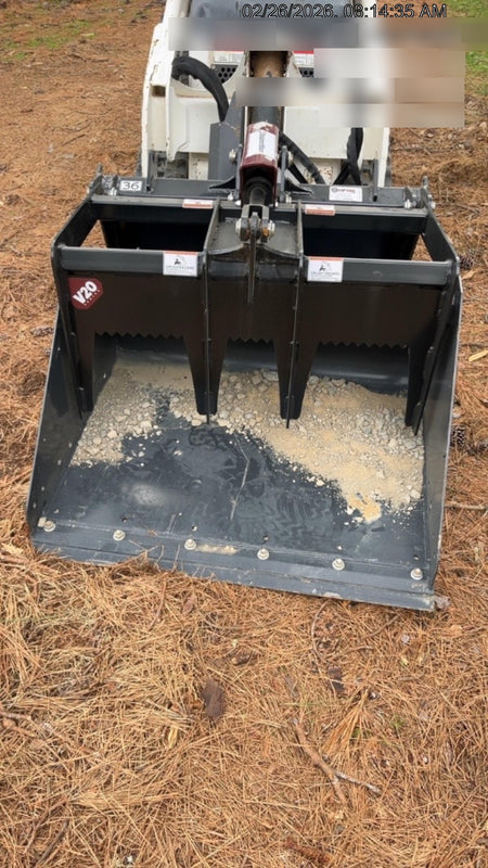 2026 VIRNIG 36" V20 CUL ROOT RAKE GRAPPLE
