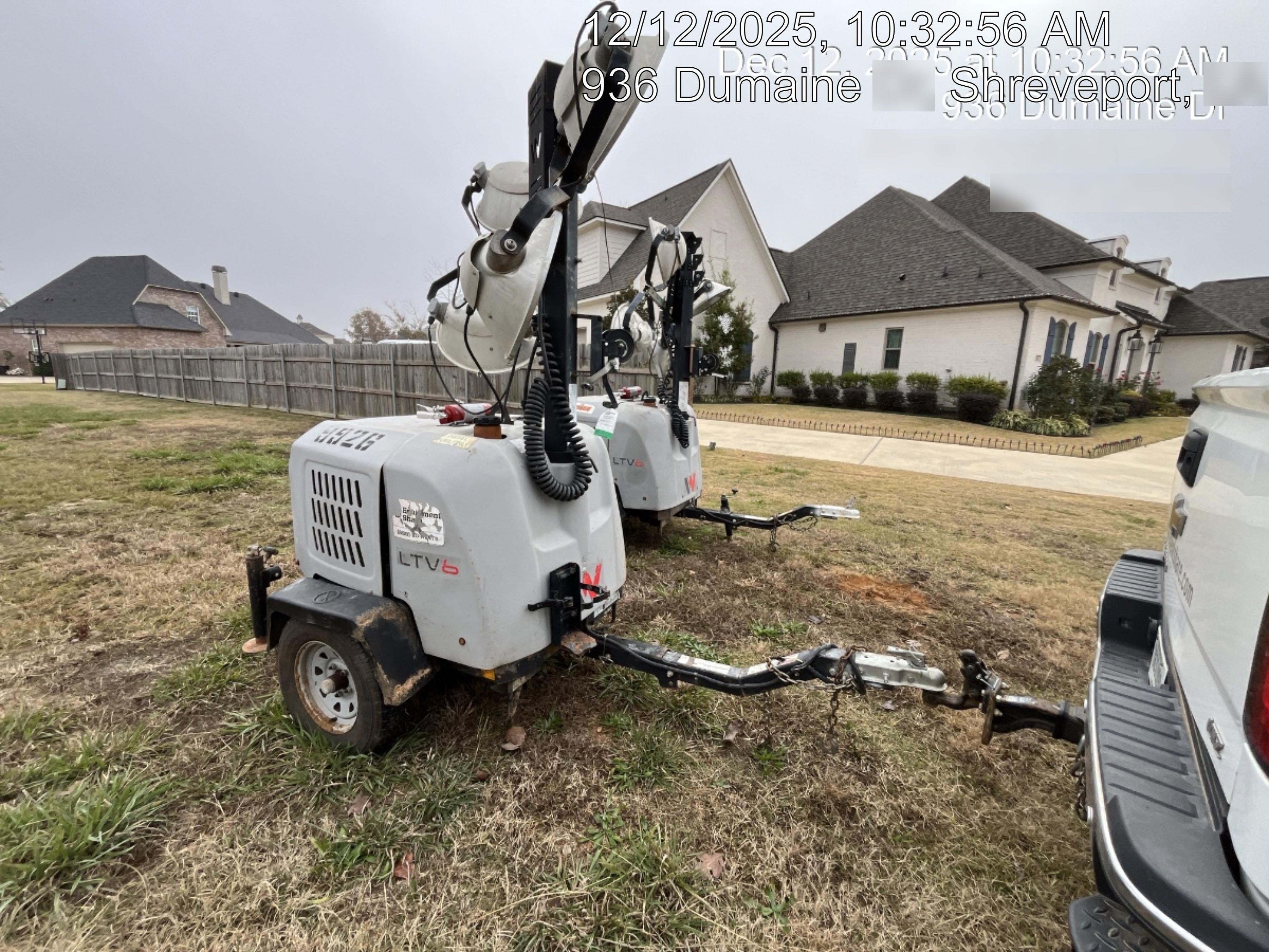Wacker Neuson LTV6K-MH Wacker Neuson LTV6K Towable Light Tower