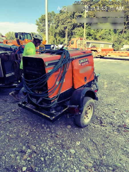 2021 Lincoln Electric Vantage 322 Vantage 322 Ready Pak 3 w/ Decals, ORANGE (includes trailer, cable rack, fender light kit) NO Telematics