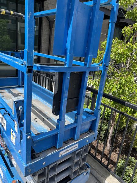 2020 Genie GS-1930 Solid Non Marking Tires, Beacon, Folding rails with half height swing gate, Telematics