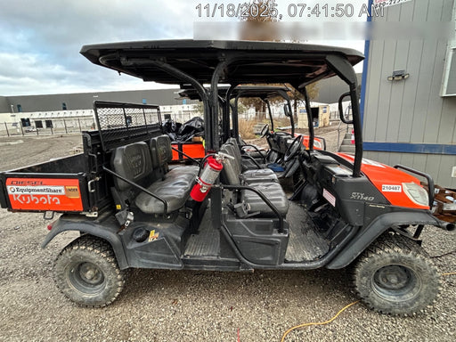 2022 Kubota RTV-X1140W-H Plastic Canopy, Windshield Acrylic Clear, LED Strobe Light, Wire Harness Kit, Back up Alarm