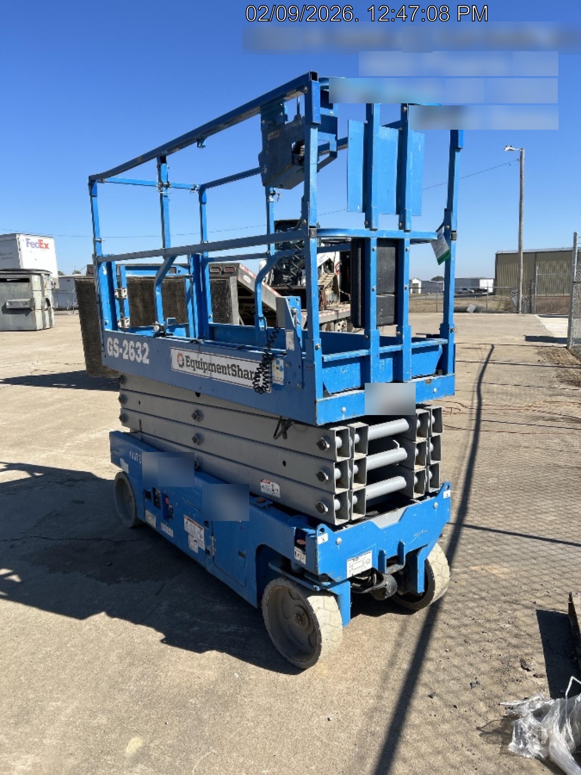 2018 Genie GS-2632 GENIE GS-2632 w/Fixed Rail, Chain Entry