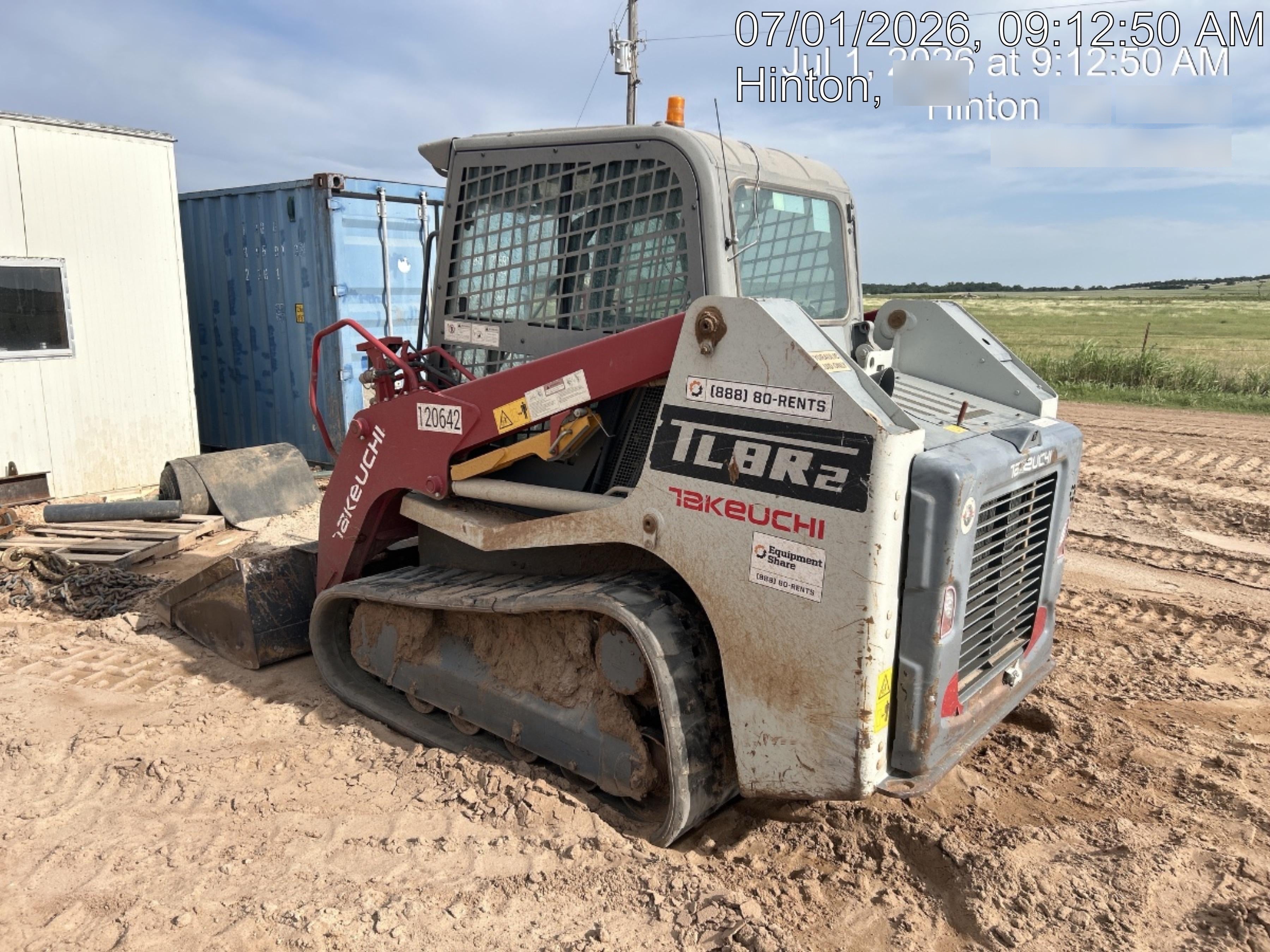 2020 TAKEUCHI TL8R2-CR