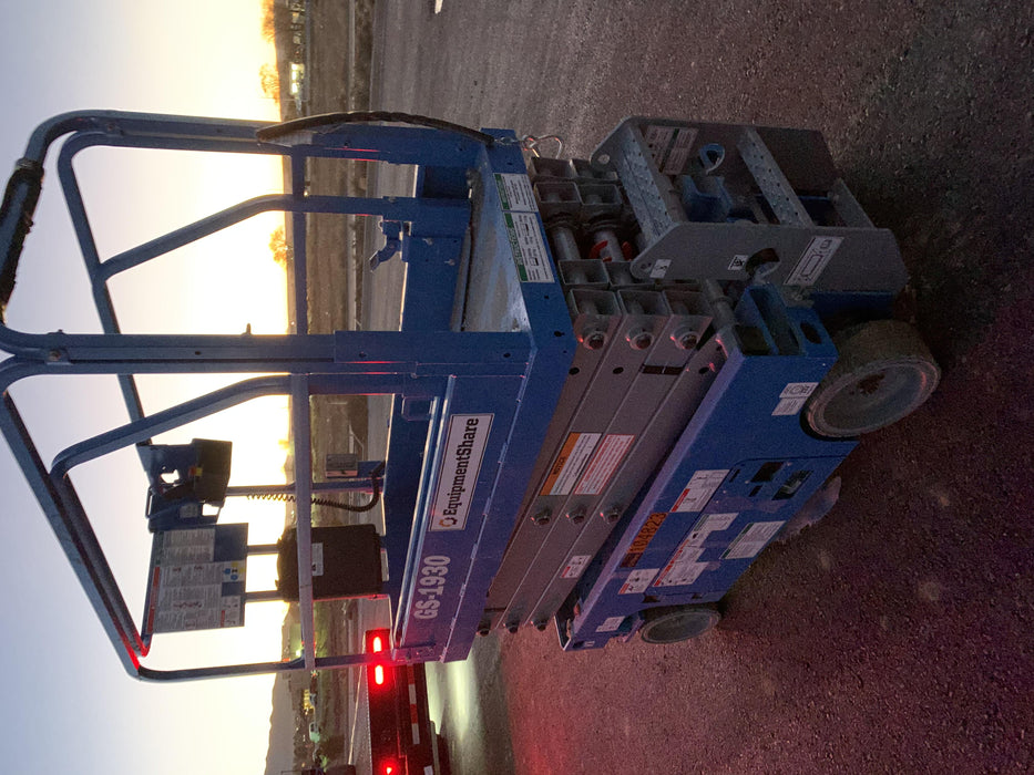 2020 Genie GS-1930 Fixed rails with chain entry gate - Pre A92.20