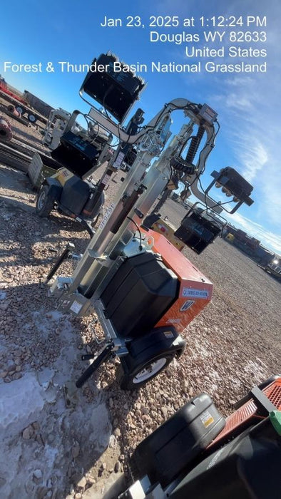 2024 Wanco WLTT-4MM4K Diesel, Deep Sea Controller, Shore Power Plug, Auto Start, (4) 350W LED Floodlights, 4kW Generator, 60 Gal Fuel Tank, 2" Ball, T3