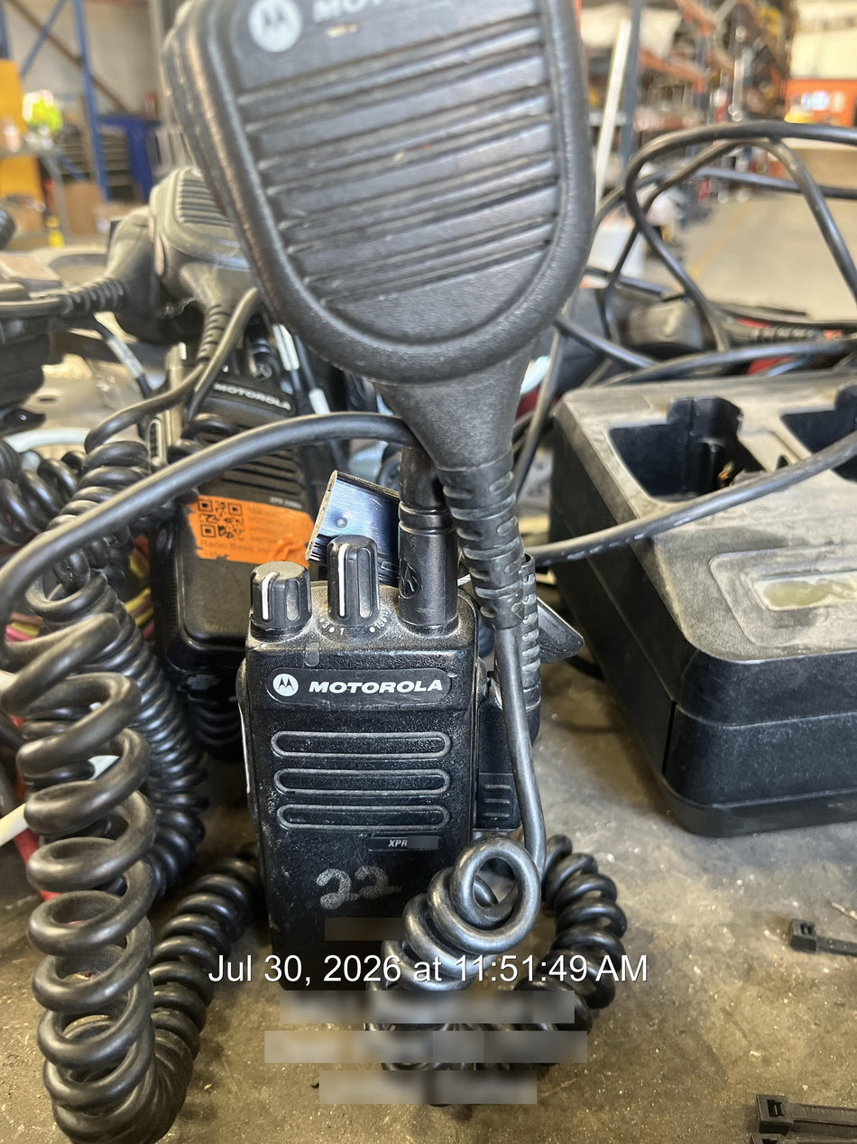 2022 MOTOROLA XPR3300E