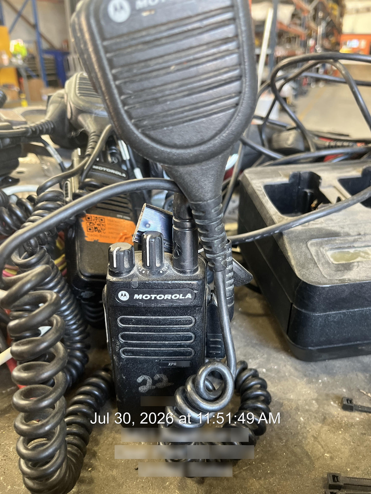 2022 MOTOROLA XPR3300E