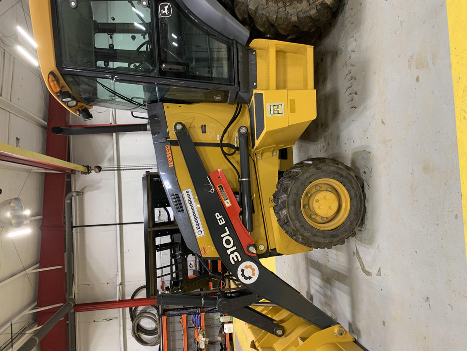 2020 John Deere 310LEP Cab/Heat/Air, 4WD, Standard Stick, Pilot Controls, 2 Way Hydraulics, TAG Manual QC
