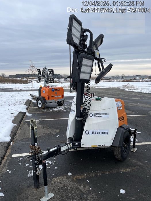 2023 Generac MLT2 Diesel, Flex Switch 120V Input, Powerzone Controller, (4) 320W LED Lights, 4kW Generator, 39.9 Gal Fuel Tank, 2" Ball, T3