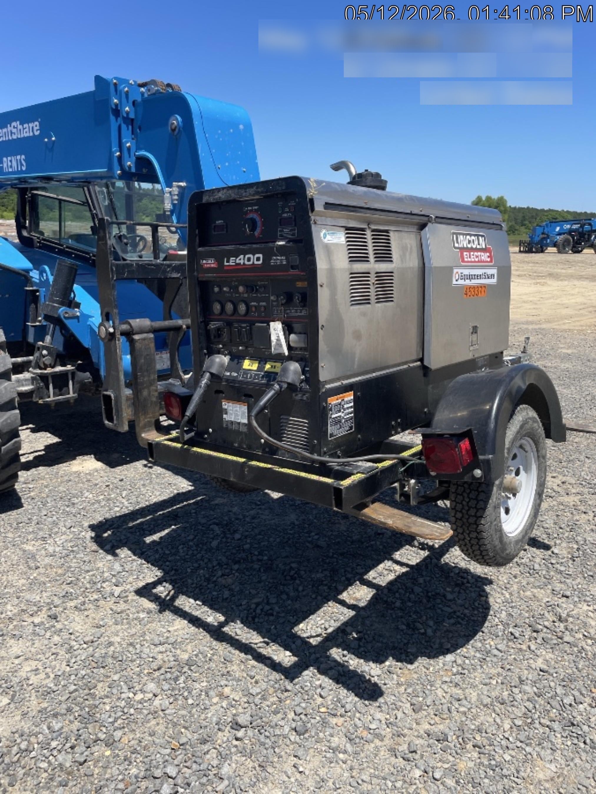 2024 Lincoln Electric LE400 Kubota V1505, Trlr, Cable Rack, Light Kit, ES Decals, T3