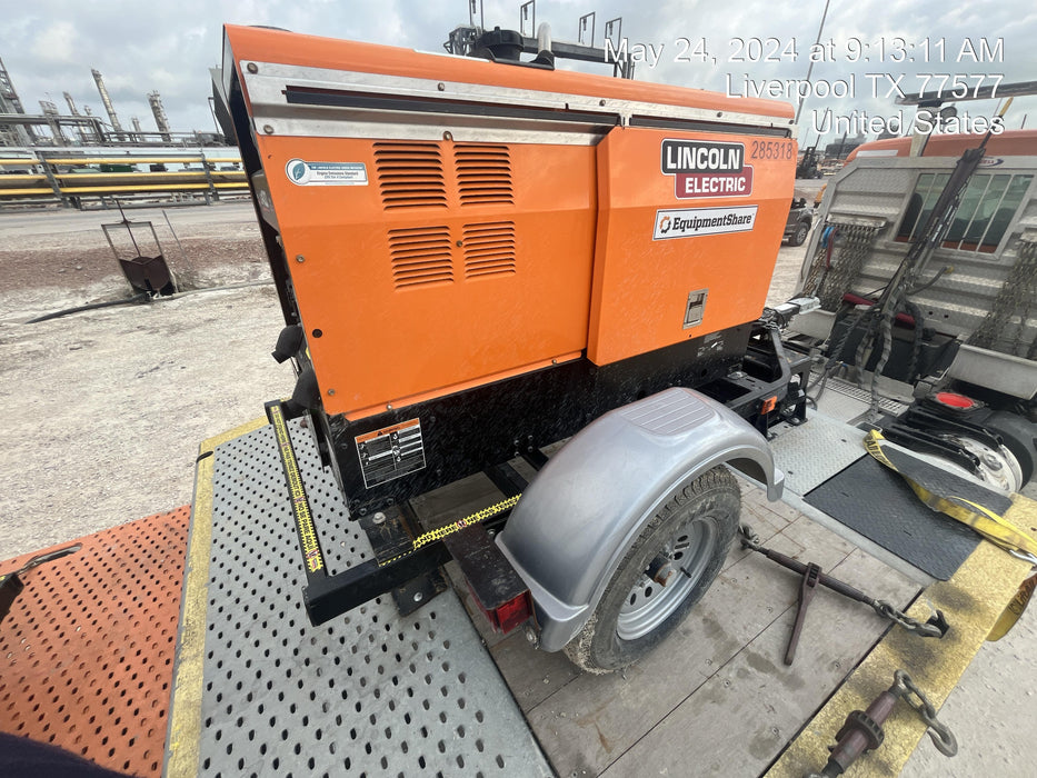 2022 Lincoln Electric LE400 Kubota V1505, Trlr, Cable Rack, Light Kit, ES Decals, T3