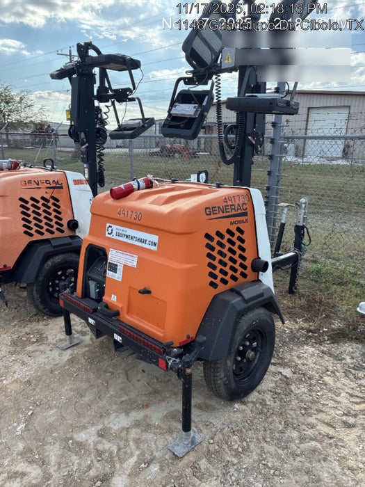 2023 Generac MLT2 Diesel, Flex Switch 120V Input, Powerzone Controller, 
(4) 320W LED Lights, 4kW Generator, 39.9 Gal Fuel Tank, 2" Ball, T3