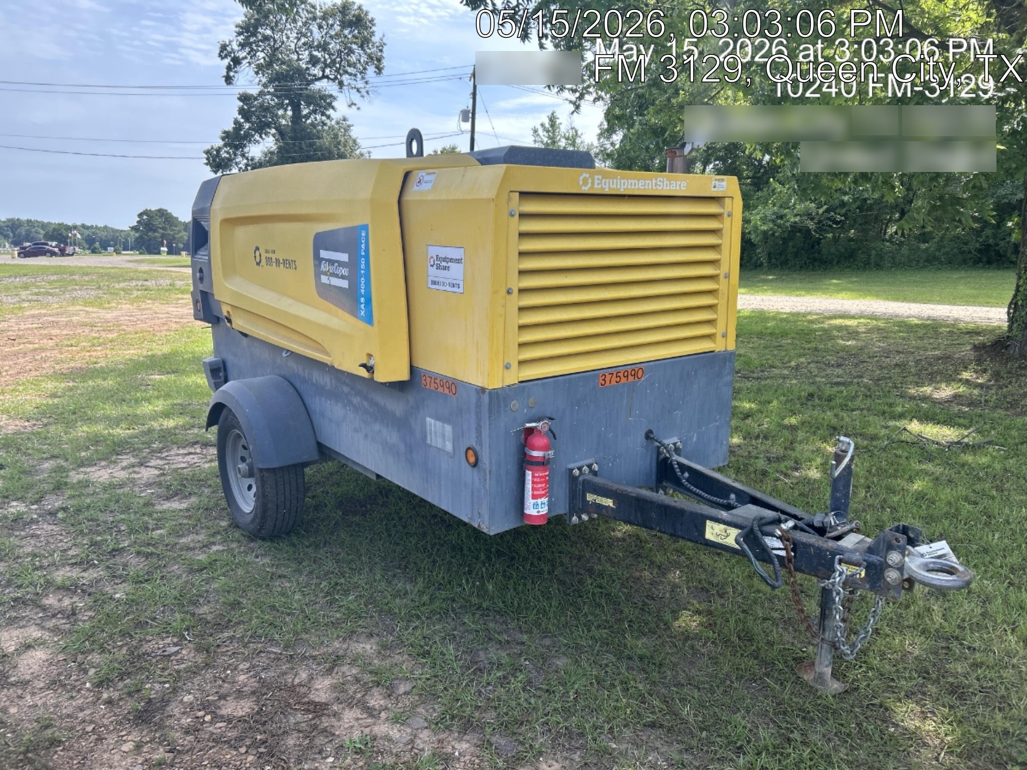 2023 ATLAS COPCO XAS 400-150 PACE