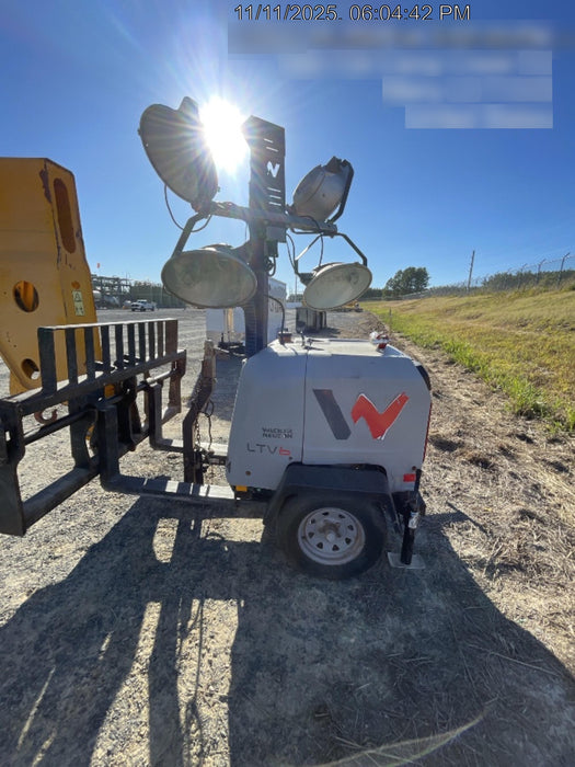 Wacker Neuson LTV6K-MH Wacker Neuson LTV6K Mobile Light Tower w/Fuel Level Sensor Installed
