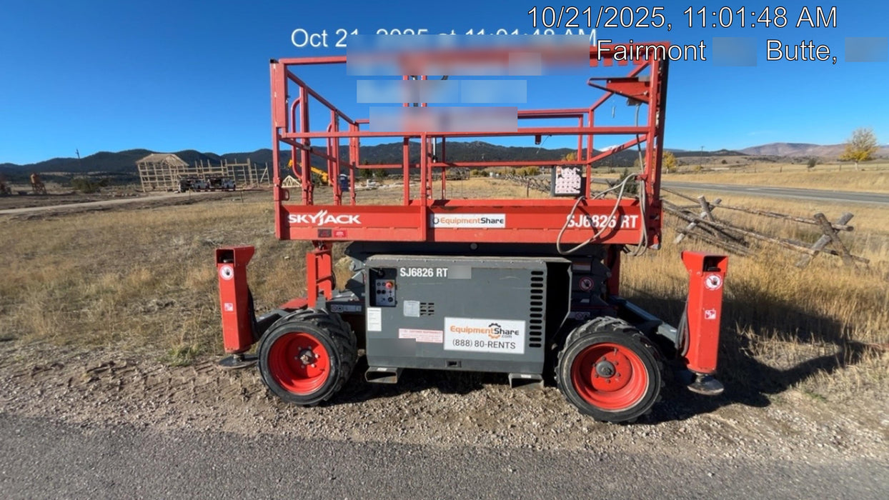 2018 SKYJACK SJ6826 RT