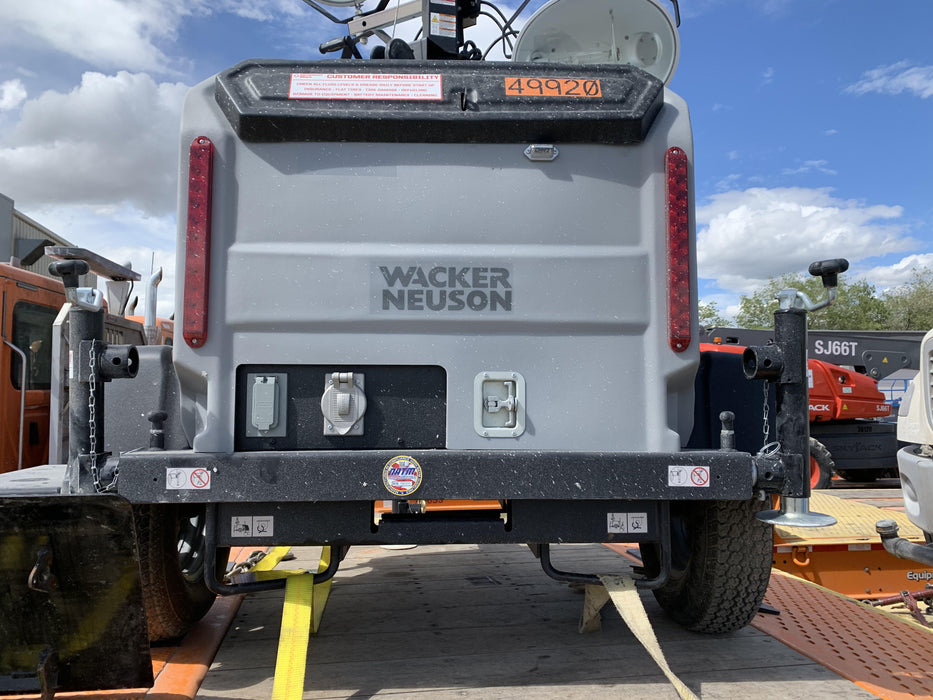 2019 Wacker Neuson LTV6L-MH Mobile Light Tower w/Fuel Level Sensor Installed