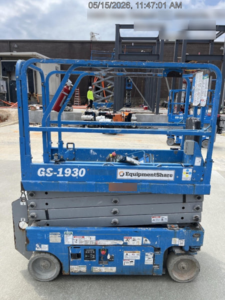 2018 Genie GS-1930 Genie GS-1930 Scissor Lift w/Standard Options