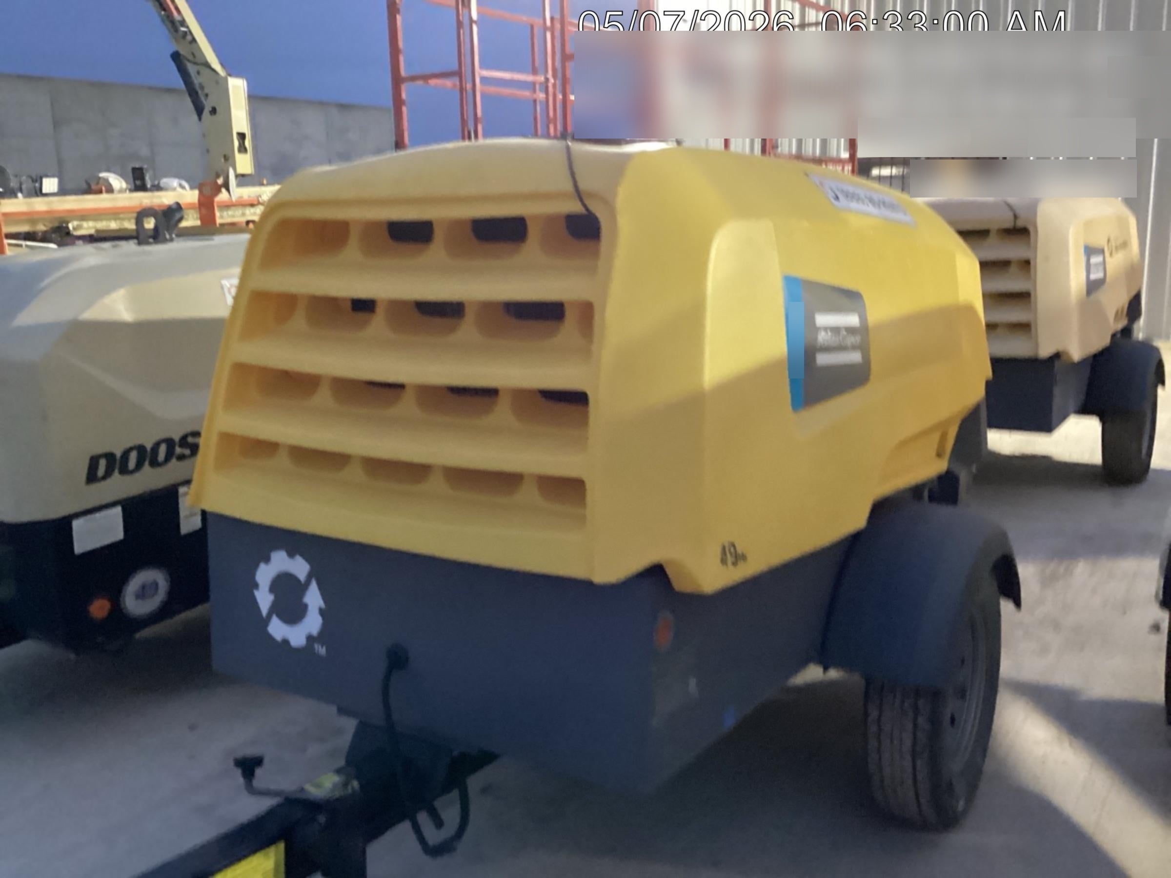 2022 ATLAS COPCO XAS188 CWK