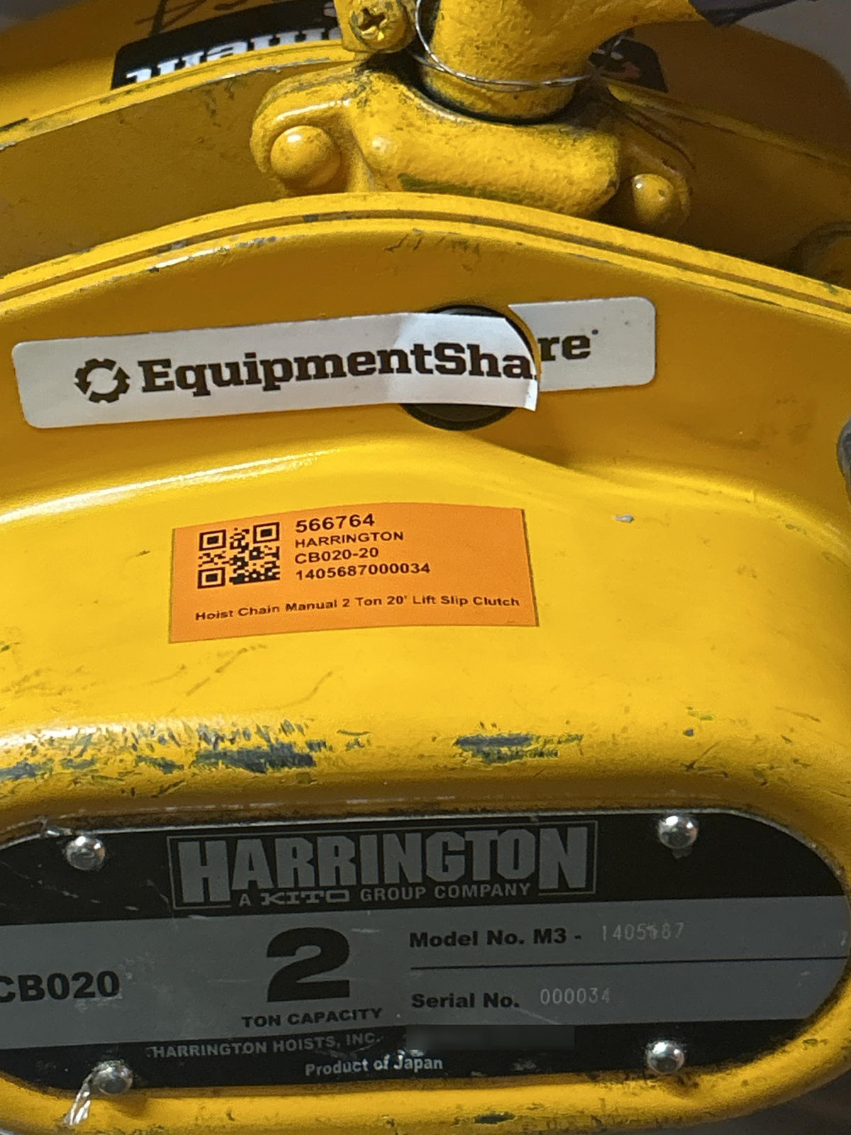 2025 HARRINGTON CB020-20