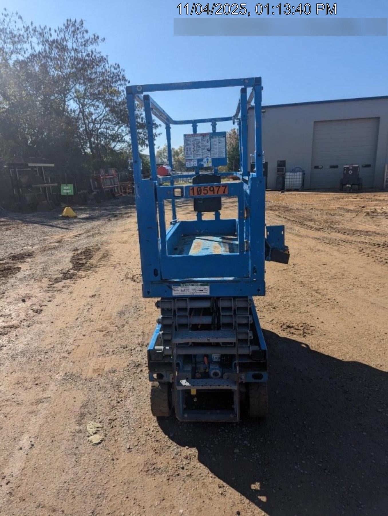 2020 Genie GS-1930 Solid Non Marking Tires, Beacon, Folding rails with half height swing gate