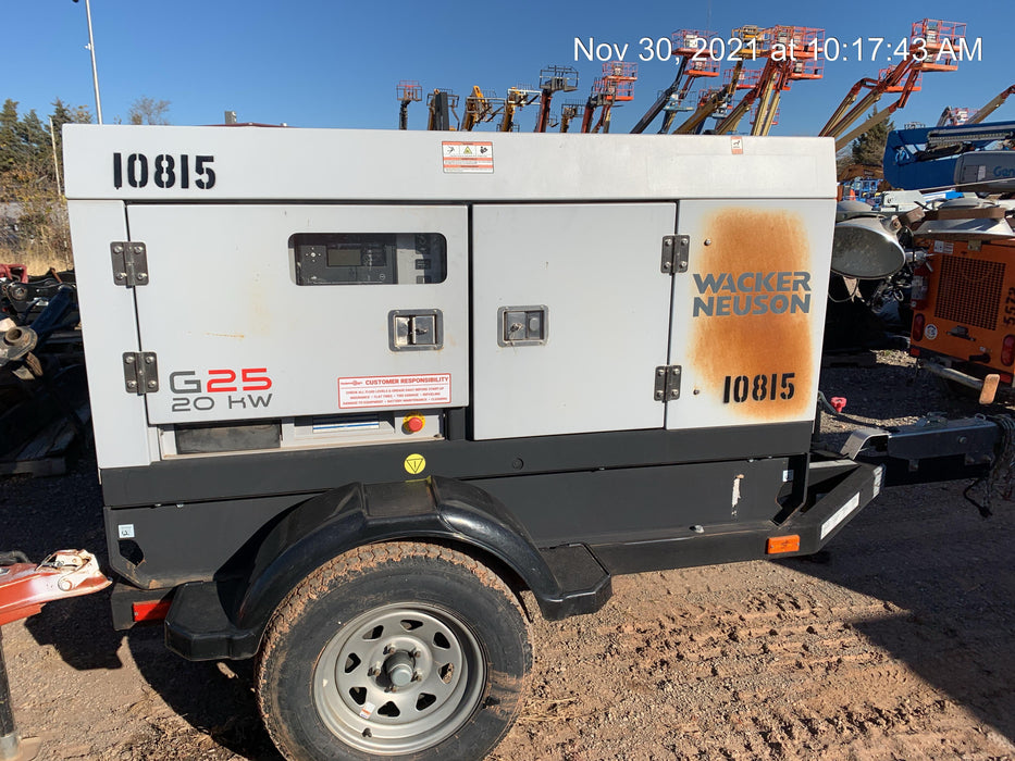 2018 WACKER NEUSON G25