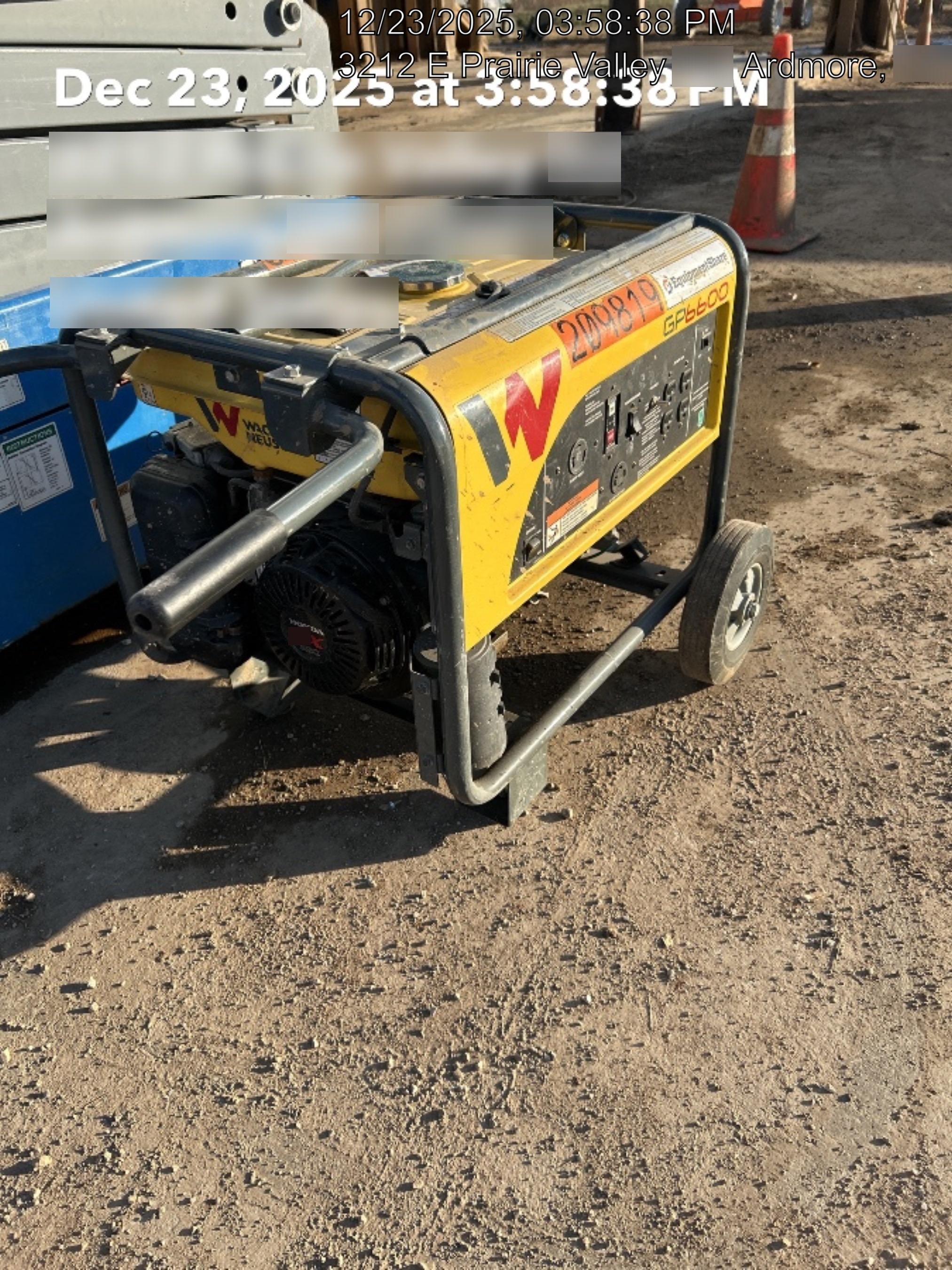 2022 WACKER NEUSON GP6600A