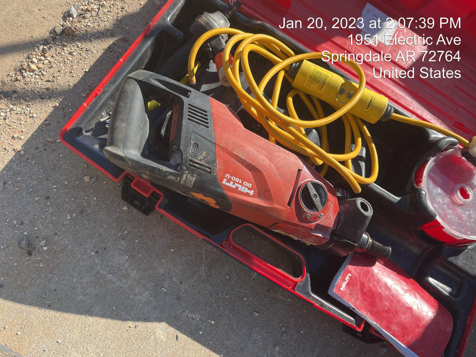 2019 HILTI DD150U