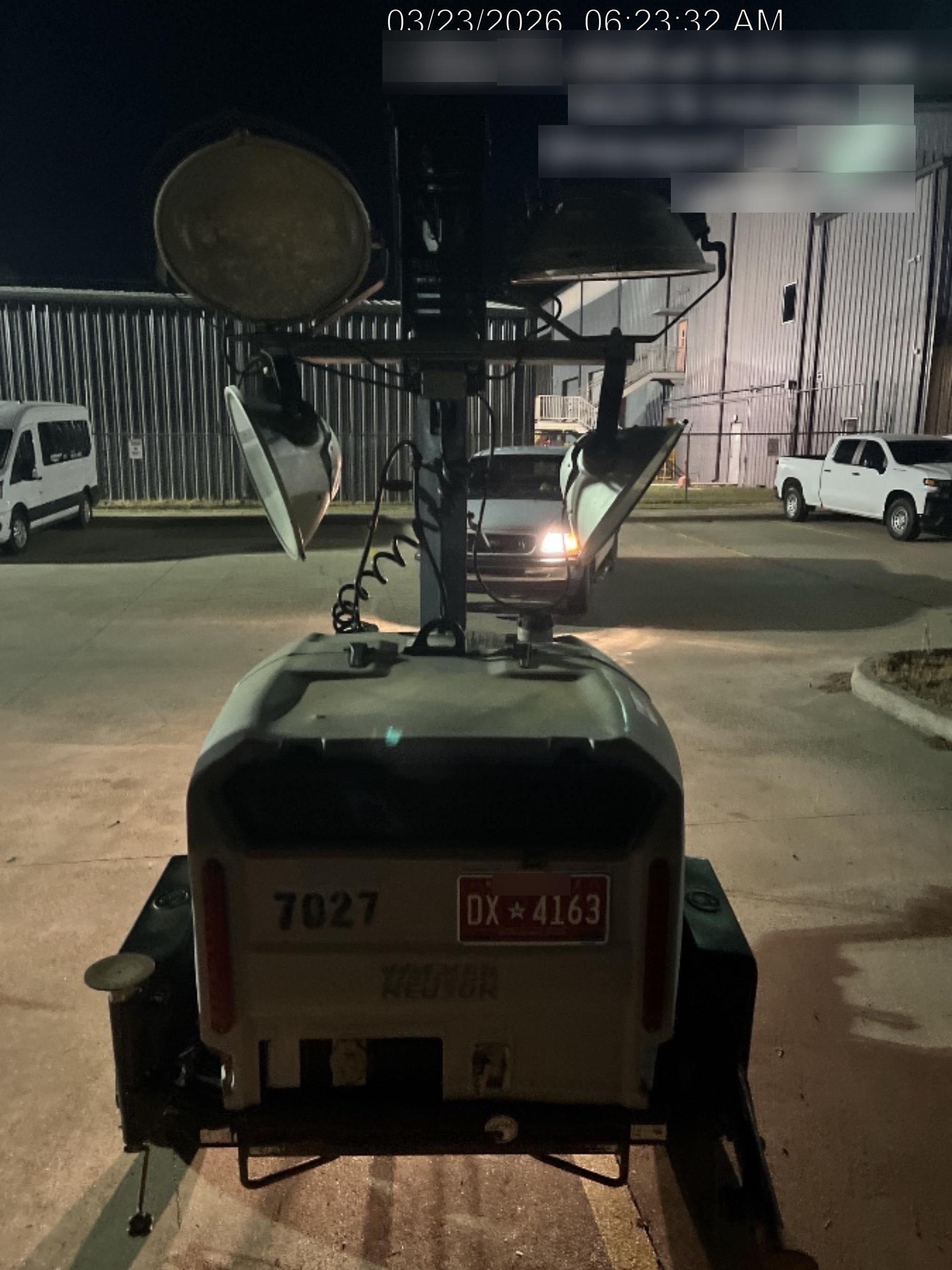 Wacker Neuson LTV6K-MH Wacker Neuson LTV6K Light Tower w/Kubota Engine