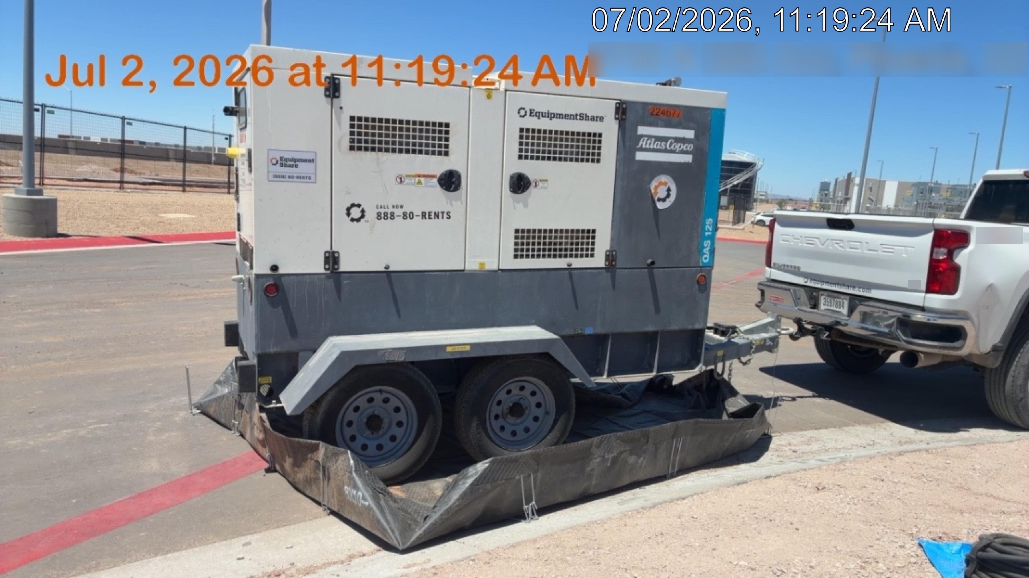 2022 ATLAS COPCO QAS 125