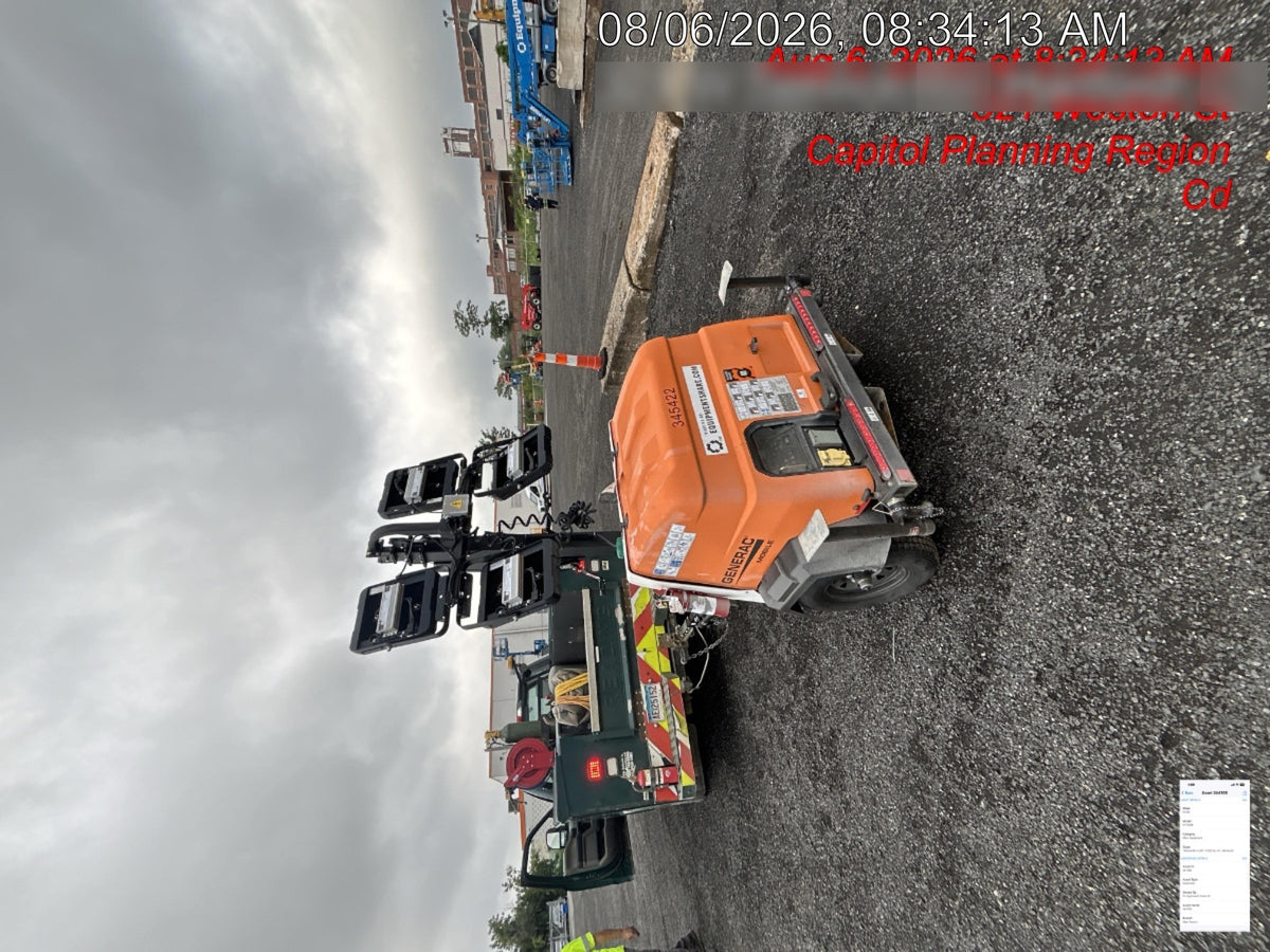 2023 Generac MLT2 Diesel, Flex Switch 120V Input, Powerzone Controller, (4) 320W LED Lights, 4kW Generator, 39.9 Gal Fuel Tank, 2" Ball, T3