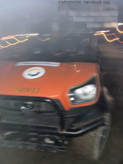 2021 Kubota RTV-X1140W-H Plastic Canopy, Windshield Acrylic Clear, LED Strobe Light, Wire Harness Kit, Back up Alarm