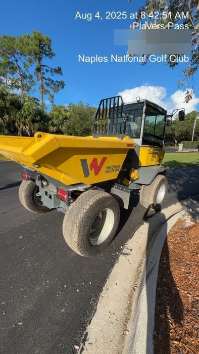 2025 WACKER NEUSON DV605 Cab Turf Tires
