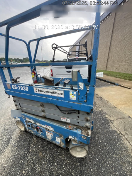 2019 Genie GS-1930 Fixed rails with chain Entry