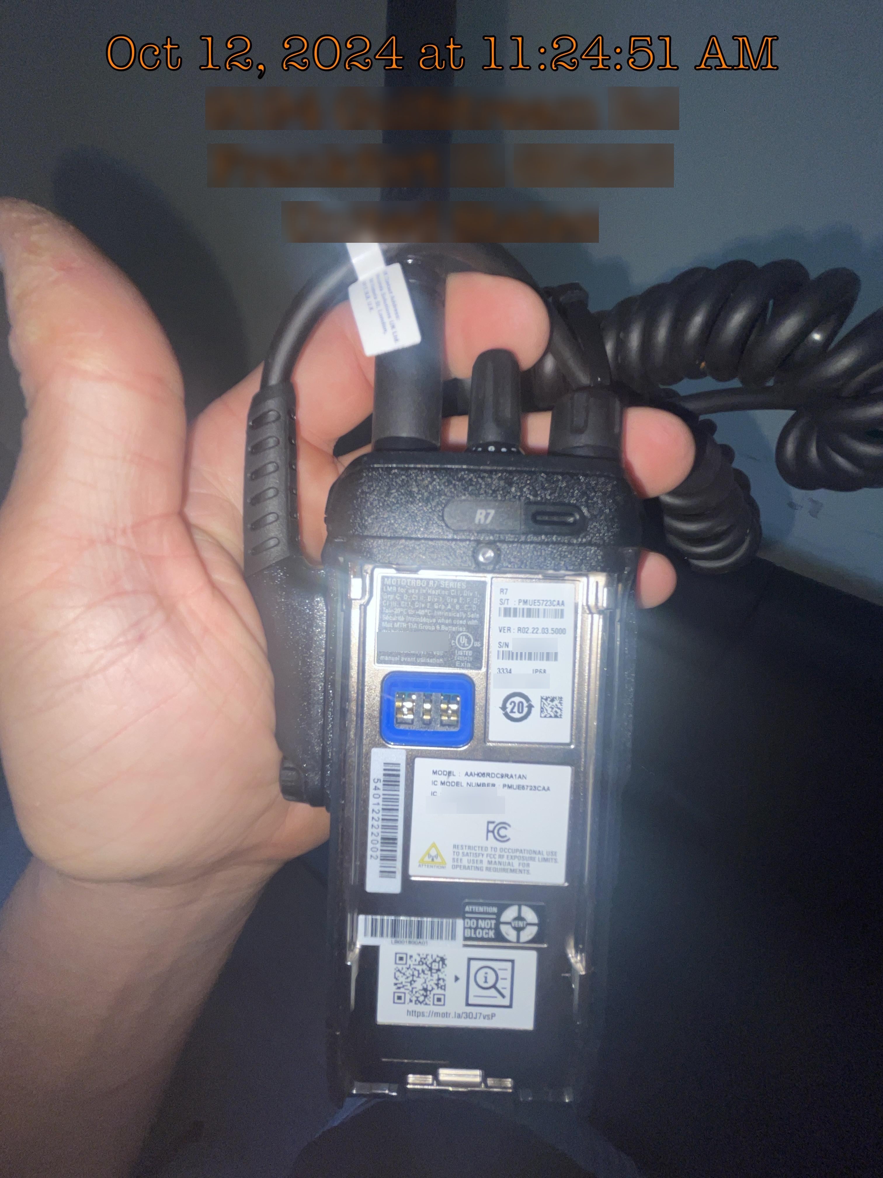 2023 MOTOROLA R7 NON-DISPLAY