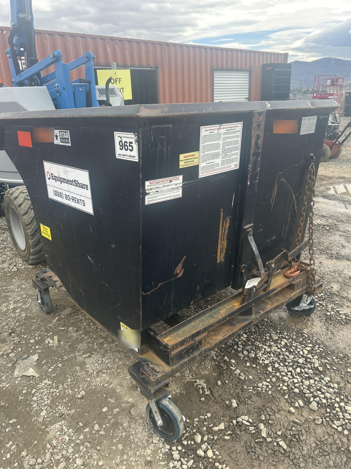 2020 STAR INDUSTRIES M-1820 - Self-Dump Hopper