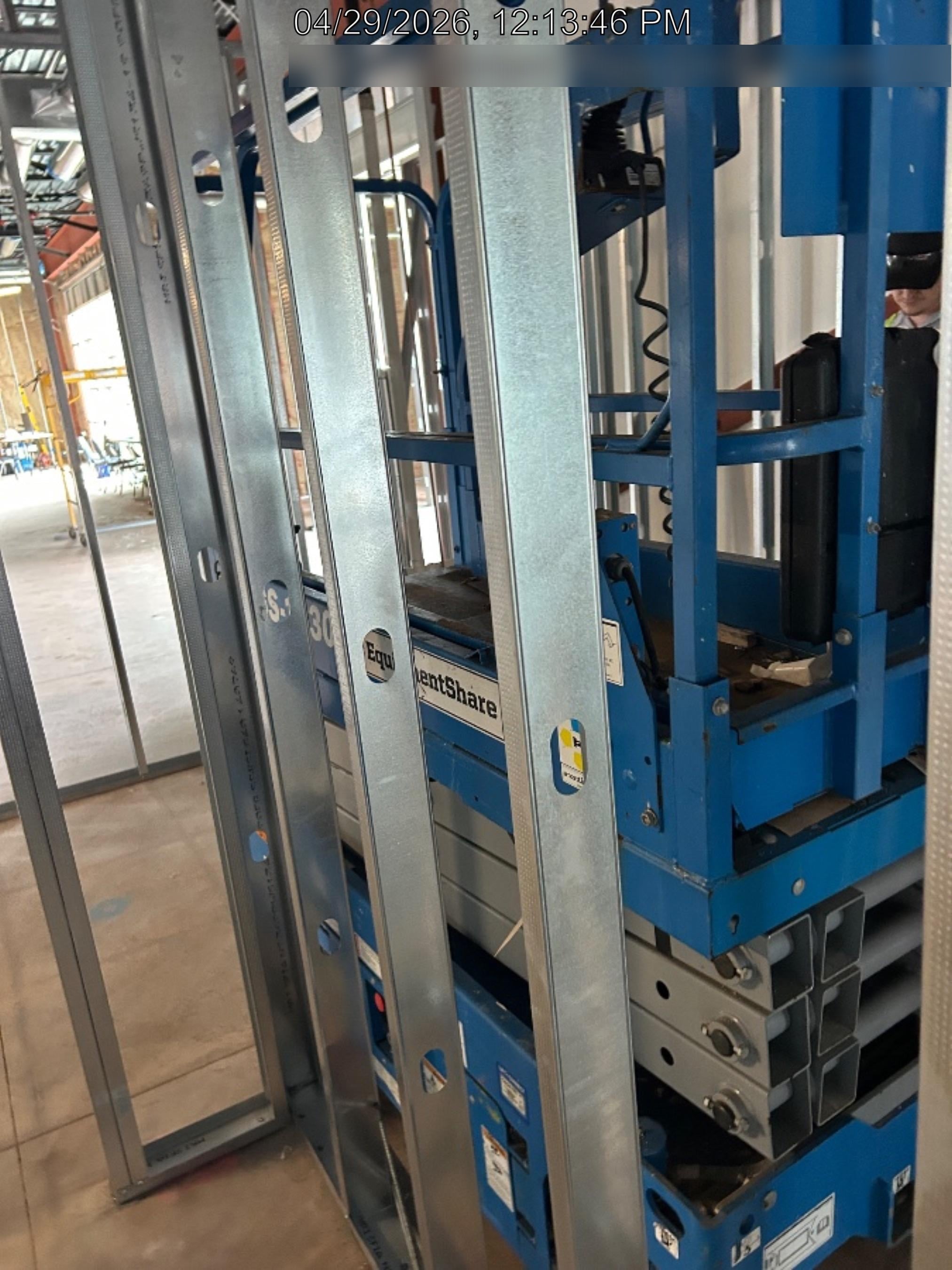 2019 Genie GS-1930 Fixed Rails with Chain Entry