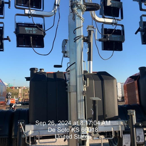 2024 Wanco WLTT-4MM4K Diesel, Deep Sea Controller, Shore Power Plug, Auto Start, (4) 350W LED Floodlights, 4kW Generator, 60 Gal Fuel Tank, 2" Ball, T3