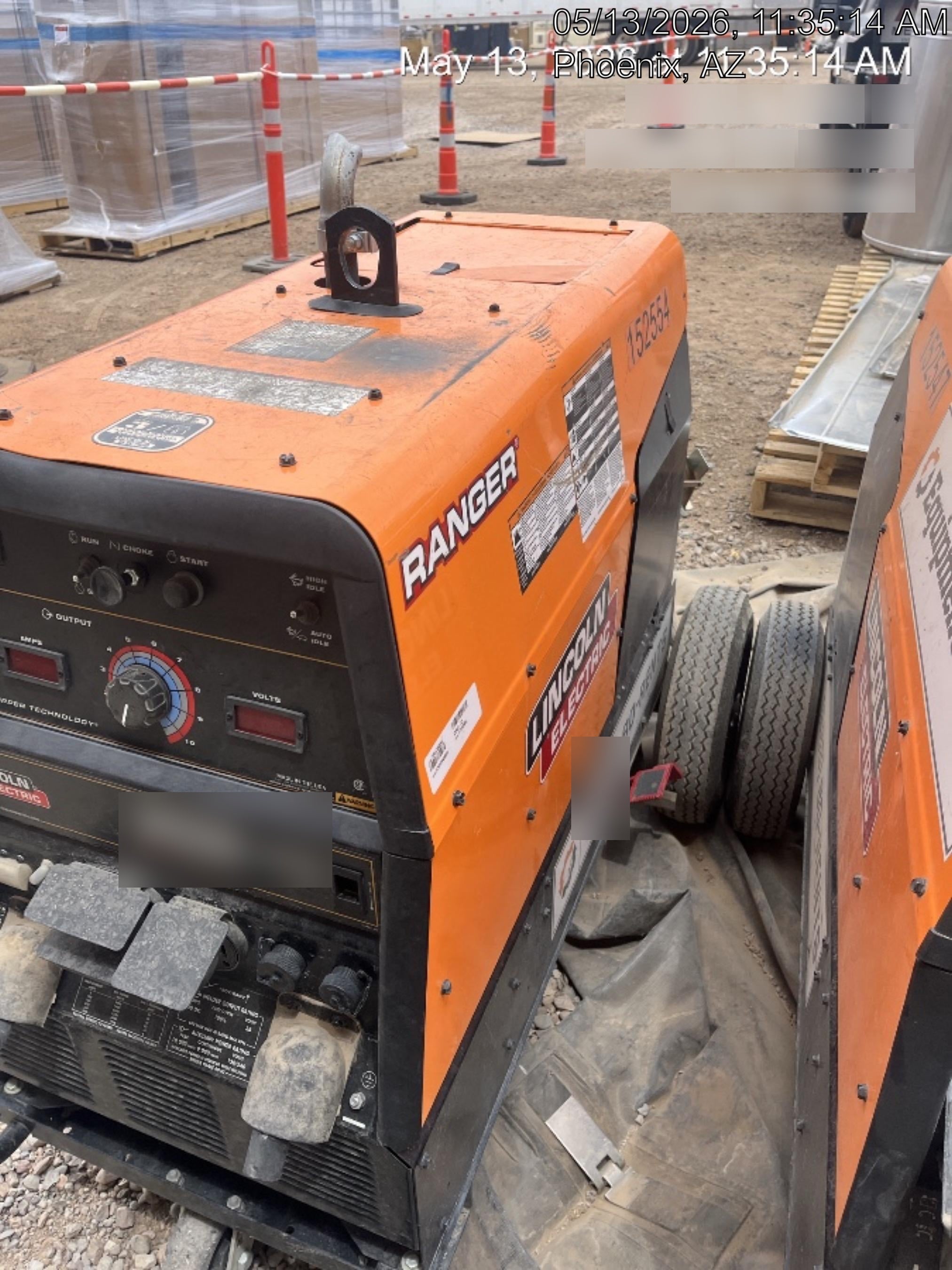 2021 Lincoln Electric Ranger 305 LPG LPG One-Pak (includes undercarriage, tank holder & tank strap) ORANGE