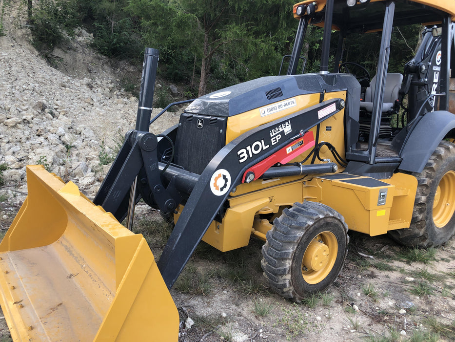 2020 John Deere 310LEP Canopy, 4WD, Standard Stick, Pilot Controls, 2 Way Hydraulics, TAG Manual QC