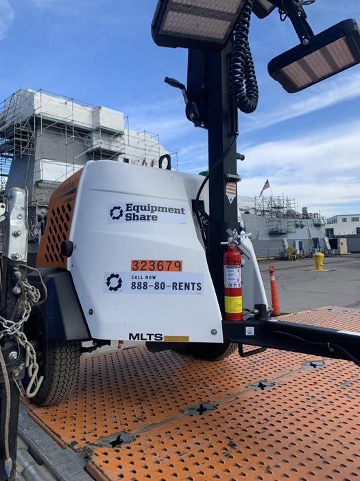 2023 Generac MLT2 Diesel, Flex Switch 120V Input, Powerzone Controller, (4) 320W LED Lights, 4kW Generator, 39.9 Gal Fuel Tank, 2" Ball, T3