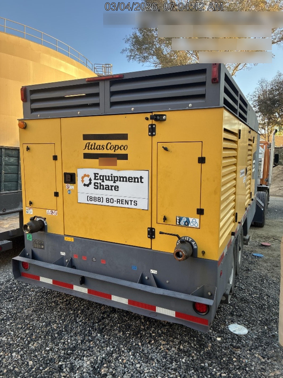 2020 ATLAS COPCO XAS 1800