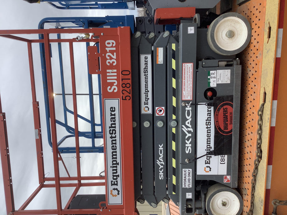 2019 Skyjack SJIII-3219 Standard Options, Trojan Batteries