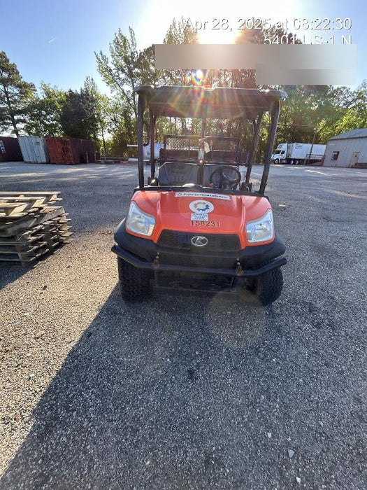 2021 Kubota RTV-X1140W-H Plastic Canopy, Windshield Acrylic Clear, LED Strobe Light, Wire Harness Kit, Back up Alarm