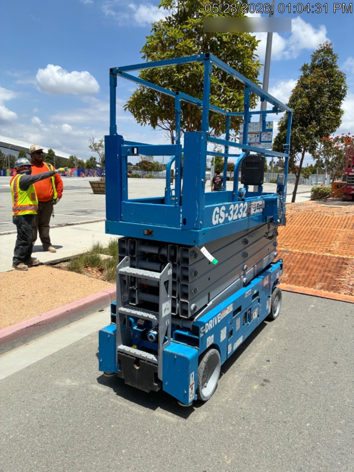 2021 Genie GS-3232 Electric Drive, NM Sld Tires, Bcn, EST