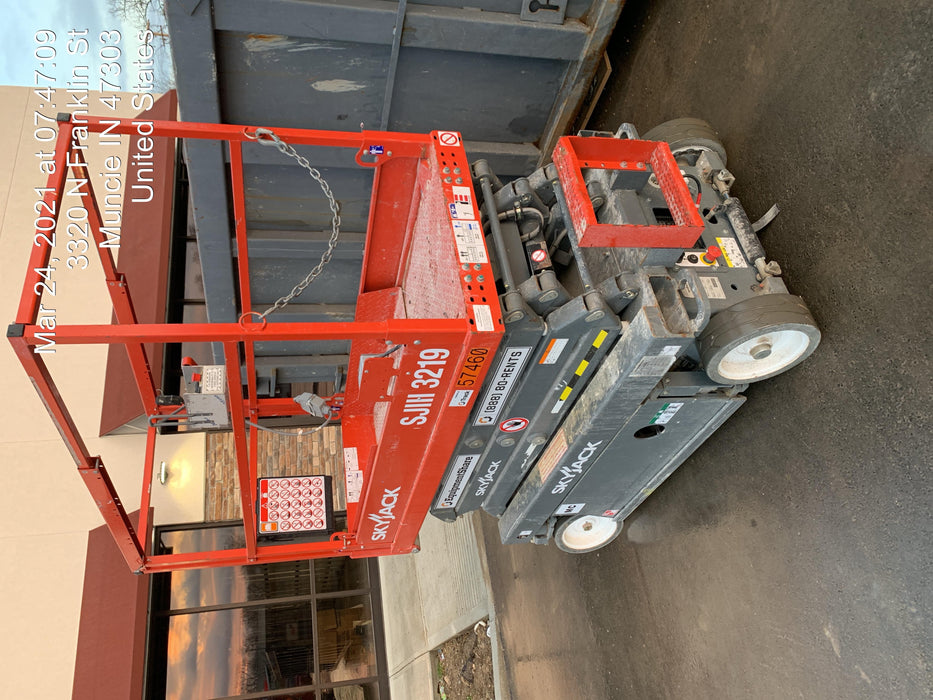 2018 Skyjack SJIII-3219 Standard Rental Specs