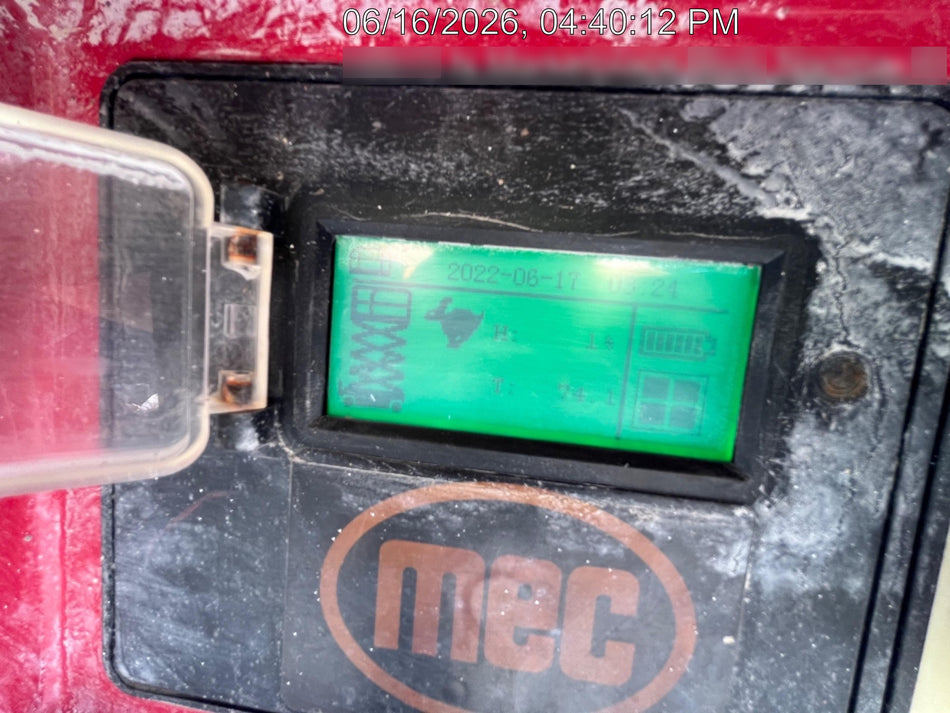 2019 MEC 1330SE Motion Alarm, Beacon, Includes MachineLink keypad and telematics device