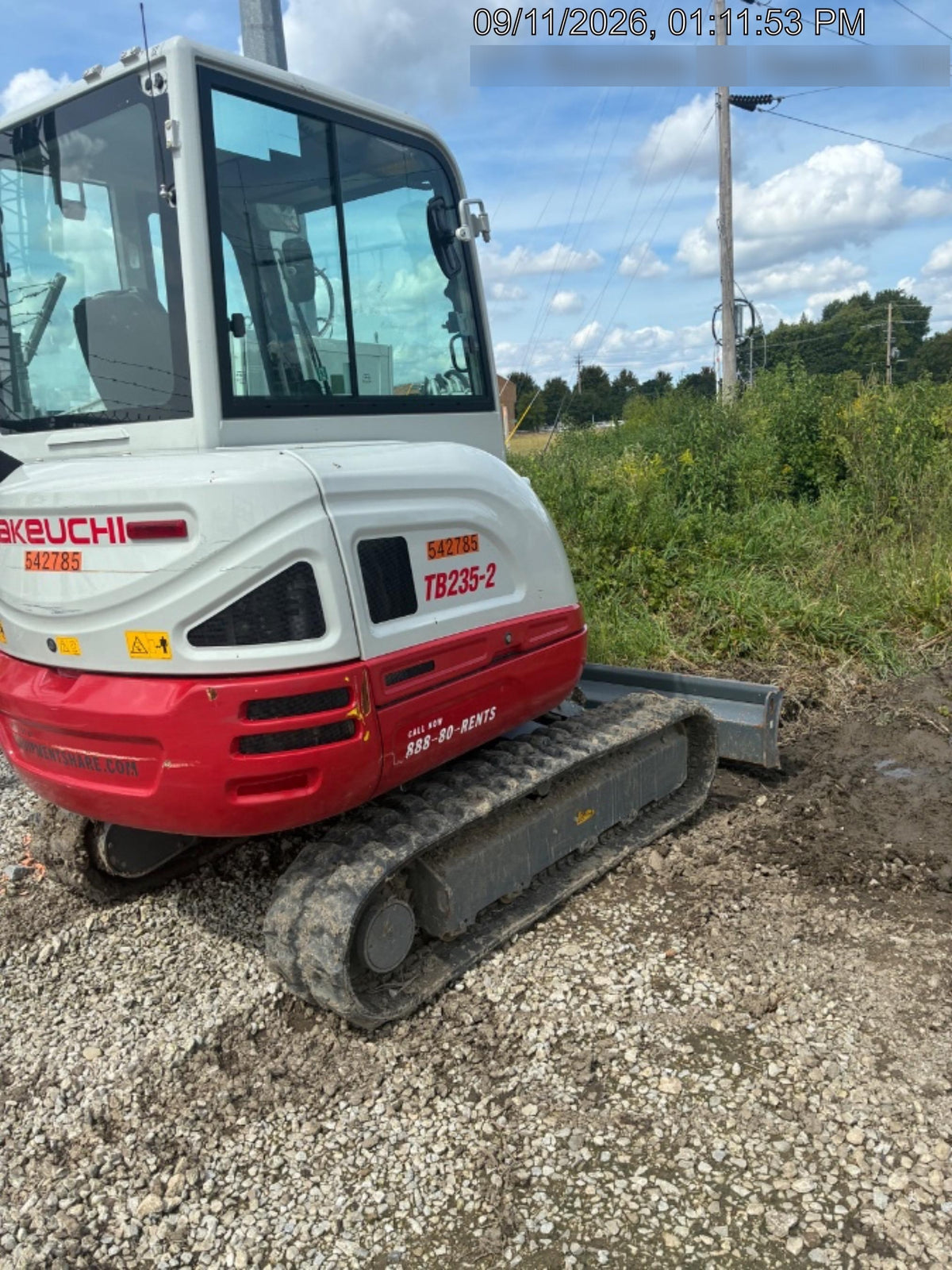 2025 TAKEUCHI TB235-2CR