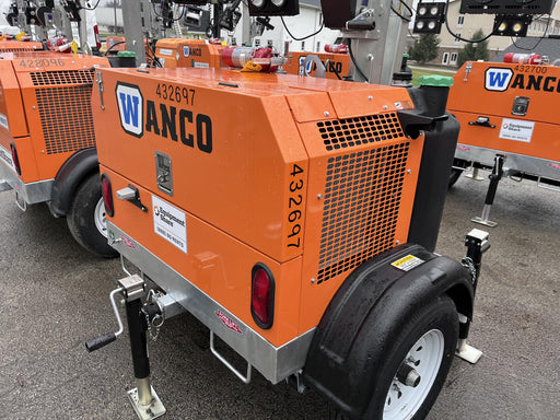 2024 Wanco WLTT-4MM4K Diesel, Deep Sea Controller, Shore Power Plug, Auto Start, (4) 350W LED Floodlights, 4kW Generator, 60 Gal Fuel Tank, 2" Ball, T3