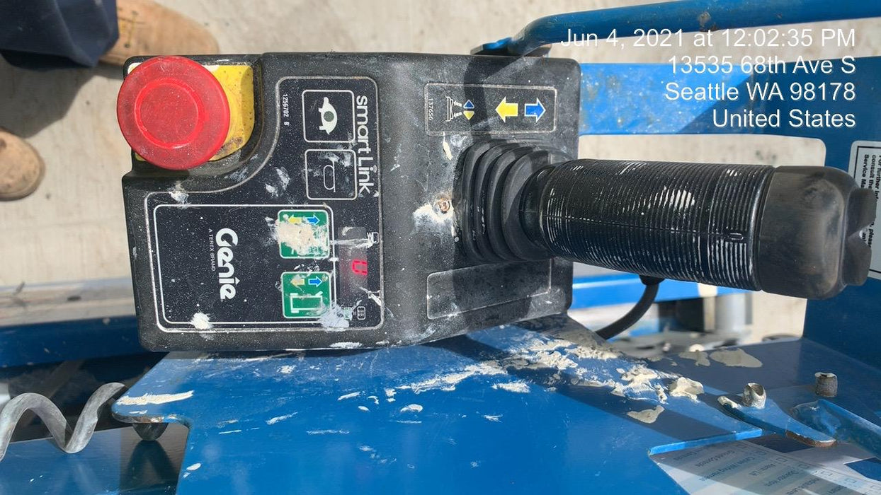 2020 Genie GS-1930 Solid Non Marking Tires, Beacon, Folding rails with half height swing gate, Telematics