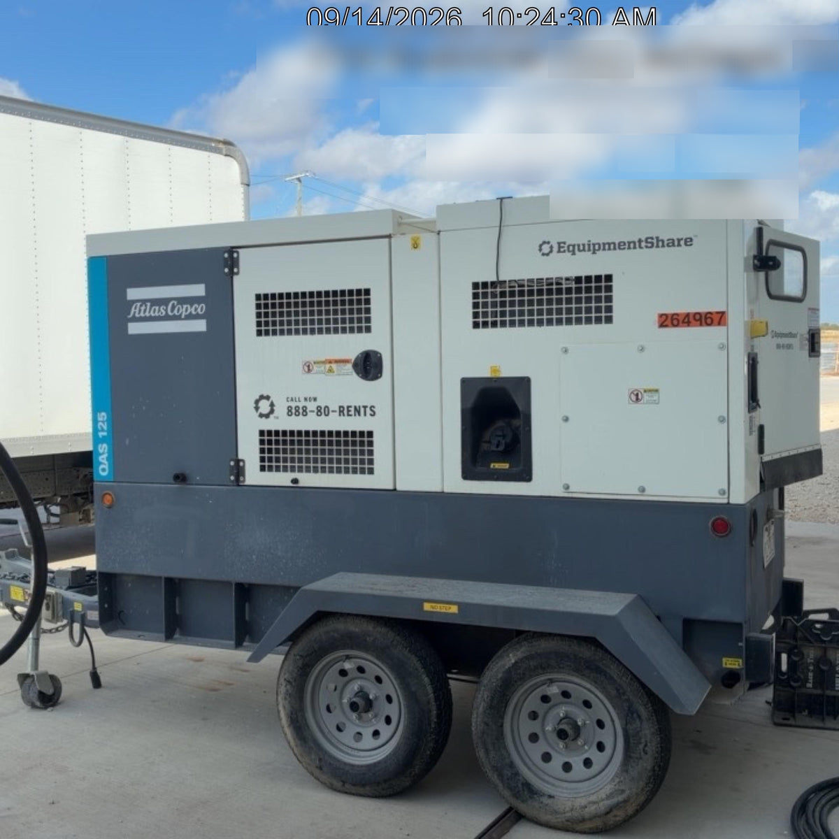2022 ATLAS COPCO QAS 125
